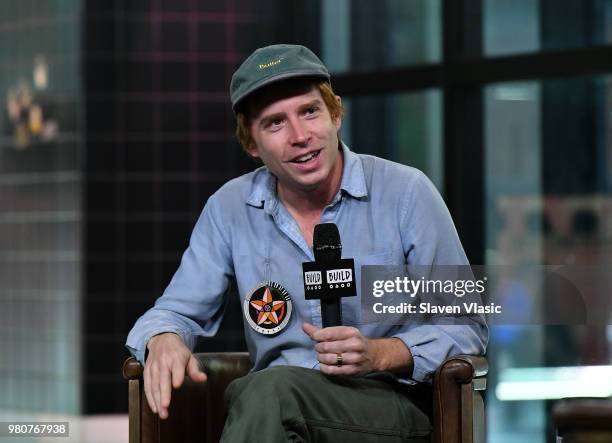 Musician Scott McMicken from Dr. Dog attends the Build Series to discuss "Critical Equation" at Build Studio on June 21, 2018 in New York City.