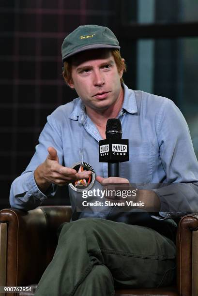 Musician Scott McMicken from Dr. Dog attends the Build Series to discuss "Critical Equation" at Build Studio on June 21, 2018 in New York City.