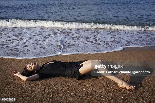 Actress Olga Kurylenko at a portrait session for Madame Figaro in Saint-Tropez, France in June, 2009. PUBLISHED IMAGE. CREDIT MUST READ: Lothar...