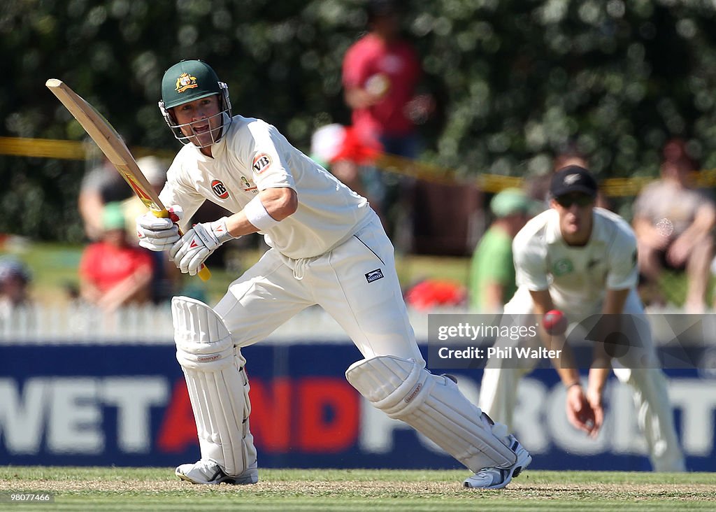 Second Test - New Zealand v Australia: Day 1