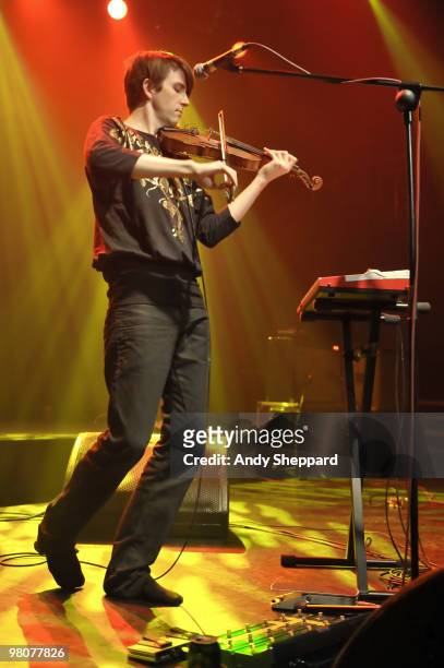 Owen Pallett performs at KOKO on March 26, 2010 in London, England.