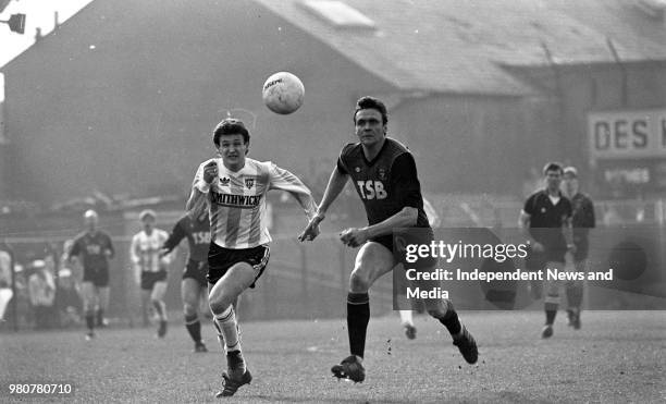 Derry City FC V Bohemian FC at Dalymount Park, .