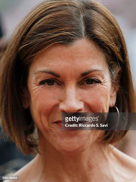 Wendie Malick attends the Cloud Foundation's ''March for Mustangs'' rally news conference on March 25, 2010 in Washington, DC.