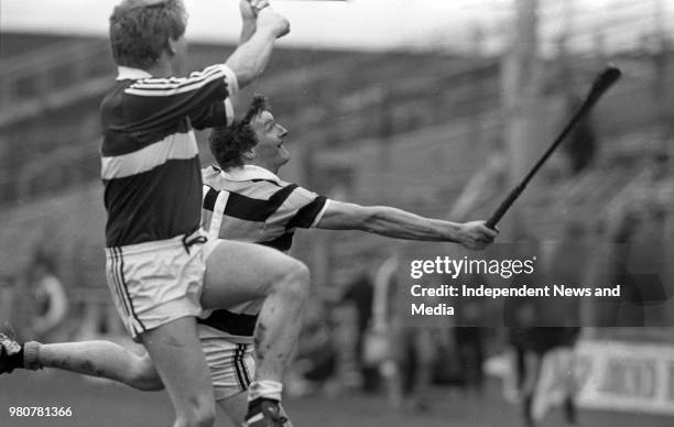 Borris-Ileigh V Rathnure in the All Ireland Club Hurling Finals in Croke Park, Dublin, circa March 1987 .