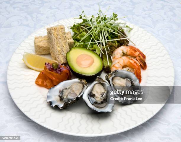 seafood platter - seafood platter stock pictures, royalty-free photos & images