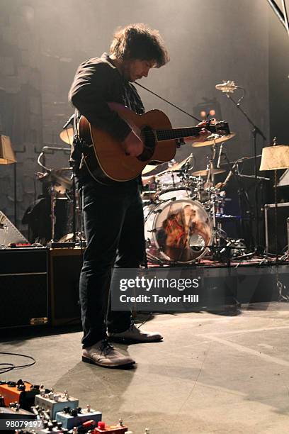 Jeff Tweedy of Wilco performs at the Fabulous Fox Theatre on March 26, 2010 in Atlanta, Georgia.