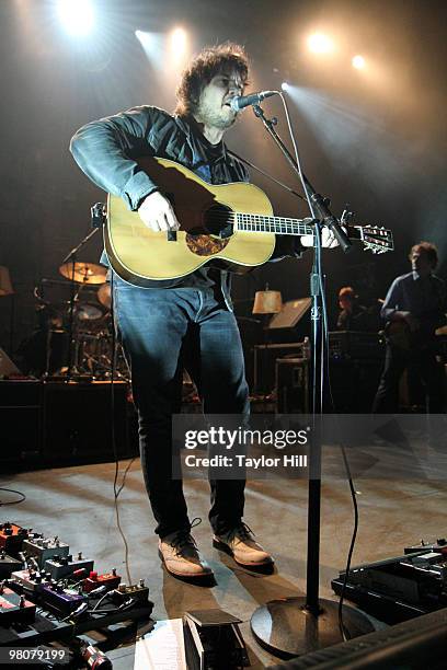 Jeff Tweedy of Wilco performs at the Fabulous Fox Theatre on March 26, 2010 in Atlanta, Georgia.