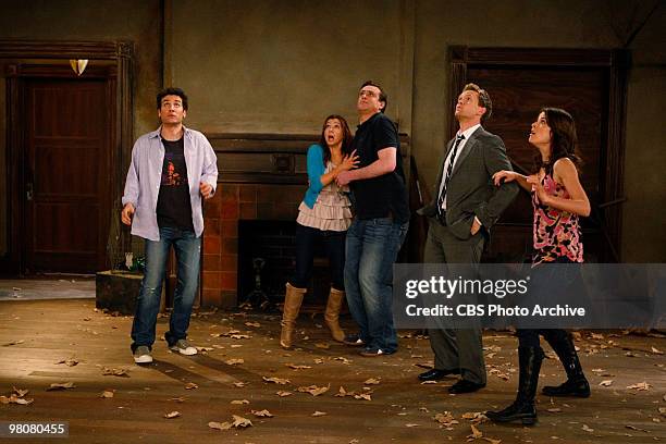 Home Wreckers" -- Ted buys a dilapidated house and takes Lily , Marshall , Barney and Robin to see it, on HOW I MET YOUR MOTHER, Monday, April 19 on...