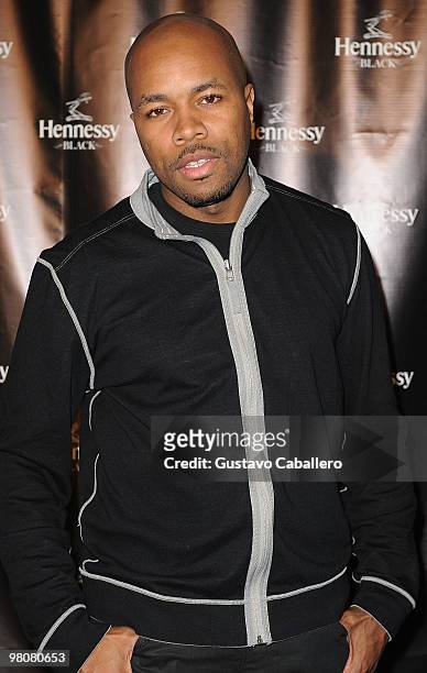 Nice attends the Hennessy announcement launch of Hennessy Black "DJ Mixmasters" program with kickoff bash at 2010 Winter Music Conference at the...