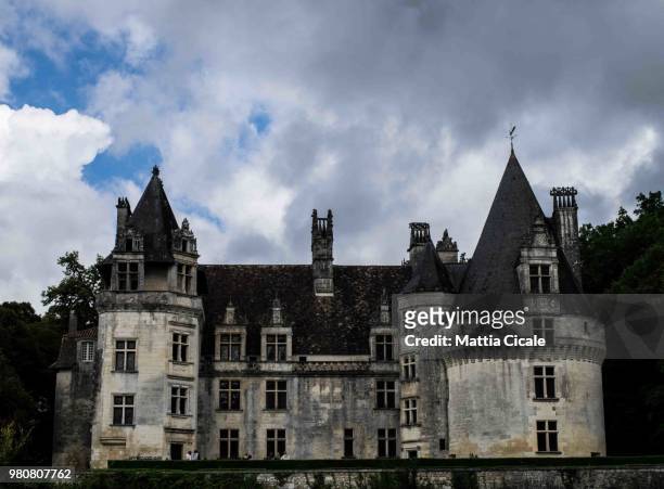 castello francia - francia stock-fotos und bilder