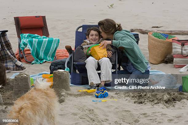 From left: Diego Velazquez as Patrick Crowley and Keri Russell as Aileen Crowley in CBS Films' Extraordinary Measures.