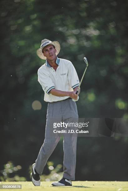 Brett Ogle of the United States during the PGA The Memorial Tournament on 2 June 1995 at the Muirfield Village Golf Club in Dublin, Ohio, United...