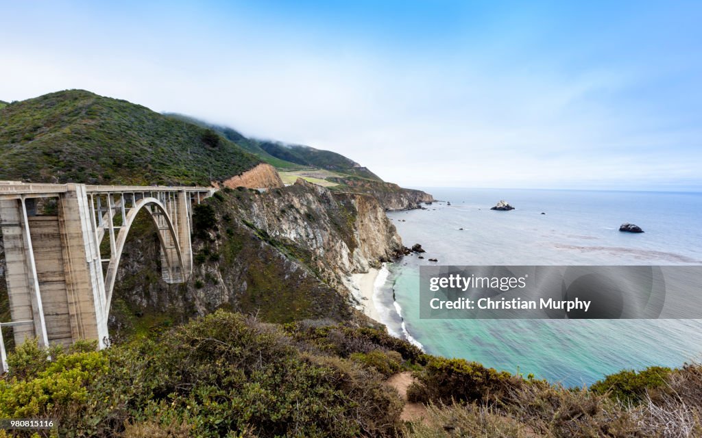 Bixby Creek Bridge, Monterey, California, USA