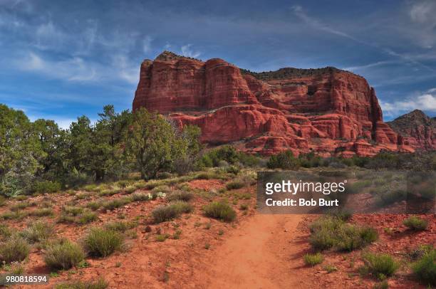 red rocks state park, sedona, arizona, usa - red rocks stockfoto's en -beelden