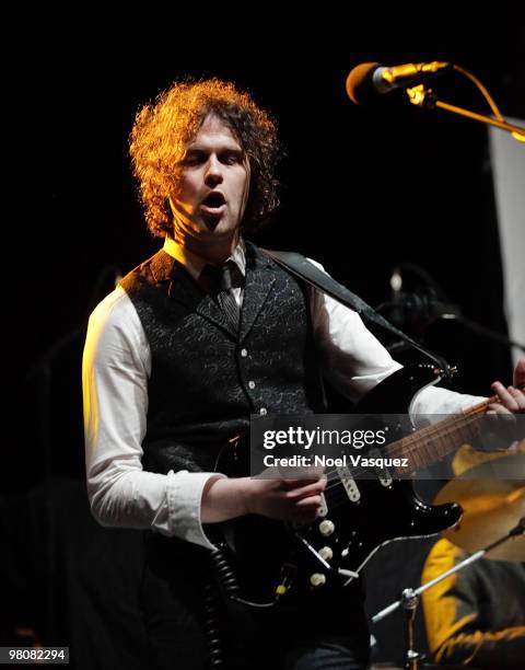 Jon Lawler of the Codeine Velvet Club performs at the The Hollywood Palladium on March 26, 2010 in Hollywood, California.