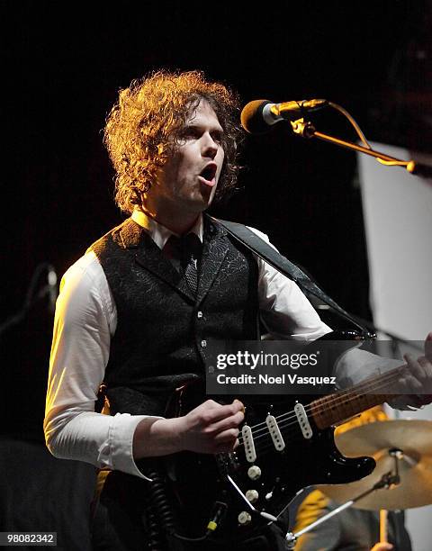 Jon Lawler of the Codeine Velvet Club performs at the The Hollywood Palladium on March 26, 2010 in Hollywood, California.
