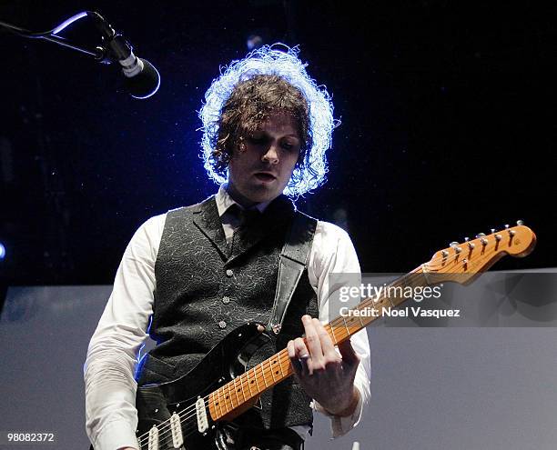 Jon Lawler of the Codeine Velvet Club performs at the The Hollywood Palladium on March 26, 2010 in Hollywood, California.