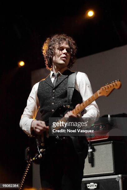 Jon Lawler of the Codeine Velvet Club performs at the The Hollywood Palladium on March 26, 2010 in Hollywood, California.