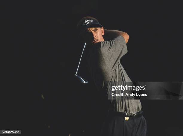 Charles Howell III of the United States during the National Car Rental Golf Classic Disney golf tournament on 26 October 2000 at the Walt Disney...
