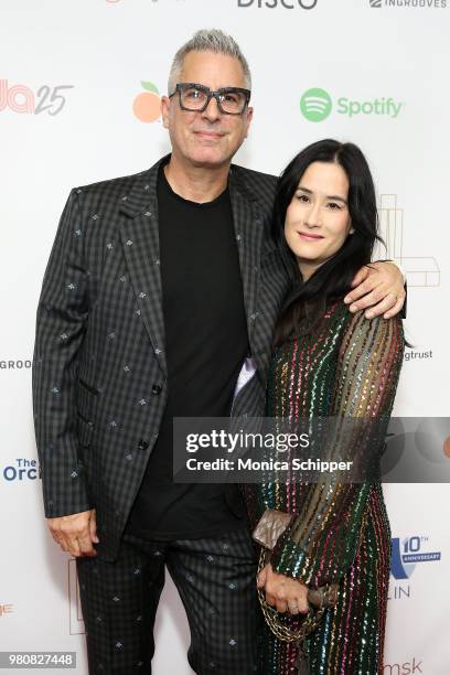 Brett Gurewitz and Gina Gurewitz attend the A2IM 2018 Libera Awards at PlayStation Theater on June 21, 2018 in New York City.