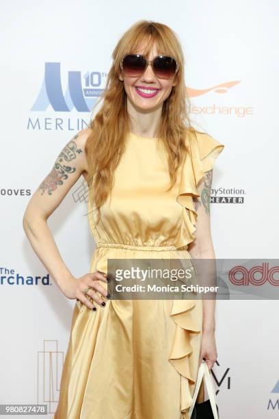 Eva Wagner attends the A2IM 2018 Libera Awards at PlayStation Theater on June 21, 2018 in New York City.