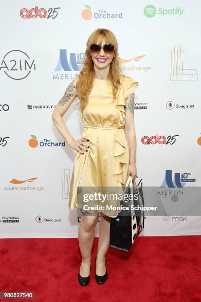 Eva Wagner attends the A2IM 2018 Libera Awards at PlayStation Theater on June 21, 2018 in New York City.