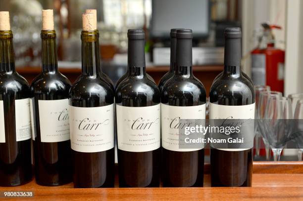 View of beverages served at the 2018 Nantucket Film Festival - Day 2 on June 21, 2018 in Nantucket, Massachusetts.