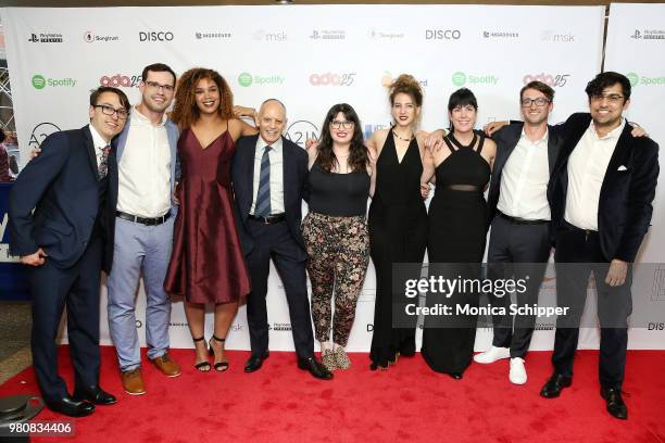 The team from A2IM attends the A2IM 2018 Libera Awards at PlayStation Theater on June 21, 2018 in New York City.