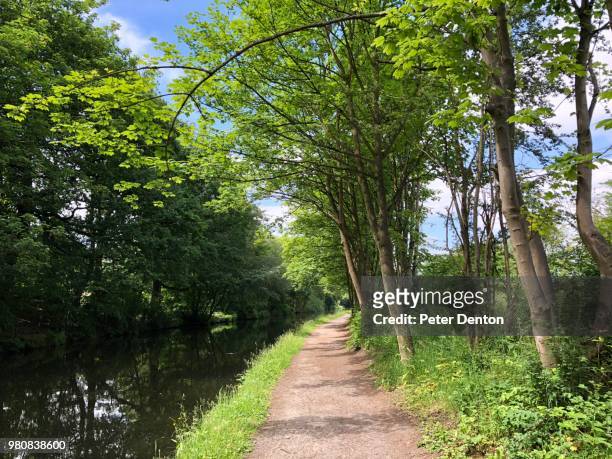 leeds and liverpool canal - leeds canal stock pictures, royalty-free photos & images