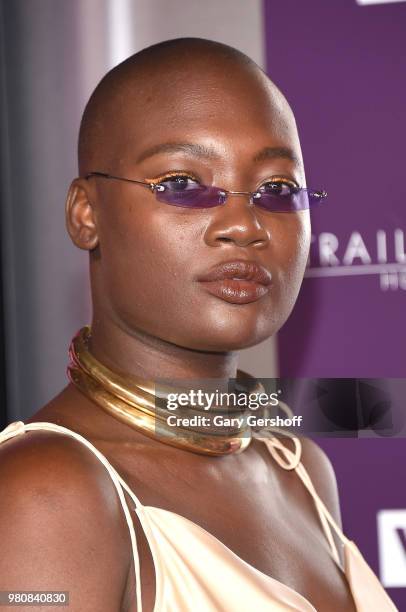 Lifestyle and beauty blogger Mama Cax attends the 2018 VH 1 Trailblazer Honors at Cathedral of St. John the Divine on June 21, 2018 in New York City.