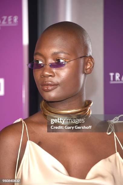 Lifestyle and beauty blogger Mama Cax attends the 2018 VH 1 Trailblazer Honors at Cathedral of St. John the Divine on June 21, 2018 in New York City.