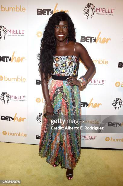 Bozoma Saint John attends the BETHer Awards, presented by Bumble, at The Conga Room at L.A. Live on June 21, 2018 in Los Angeles, California.