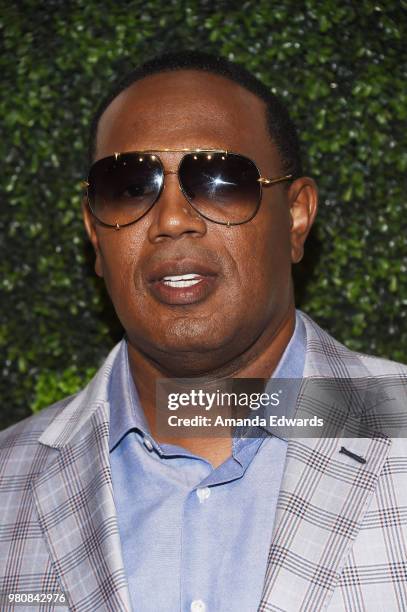 Rapper Master P arrives at the BET Her Awards Presented By Bumble at The Conga Room at L.A. Live on June 21, 2018 in Los Angeles, California.