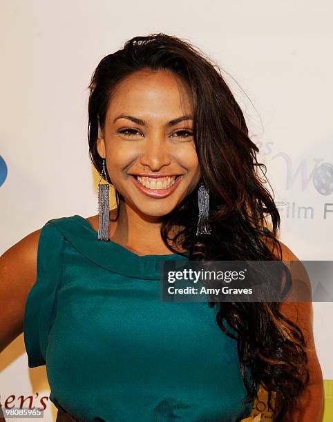 Nadia Dawn attends the Los Angeles Women's International Film Festival Opening Night Gala at Libertine on March 26, 2010 in Los Angeles, California.