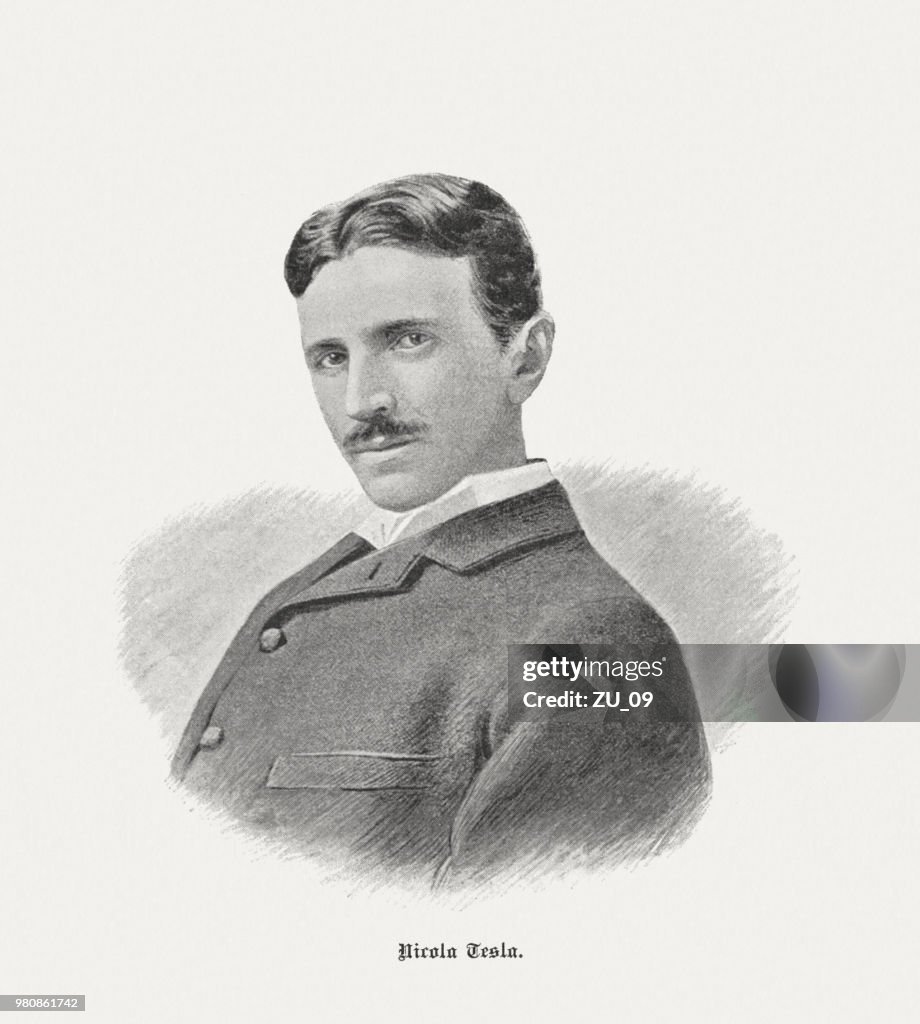 Nikola Tesla Serbianamerican Inventor And Electrical Engineer Published ...