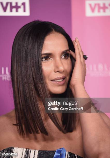 Padma Lakshmi attends the 2018 VH 1 Trailblazer Honors at Cathedral of St. John the Divine on June 21, 2018 in New York City.