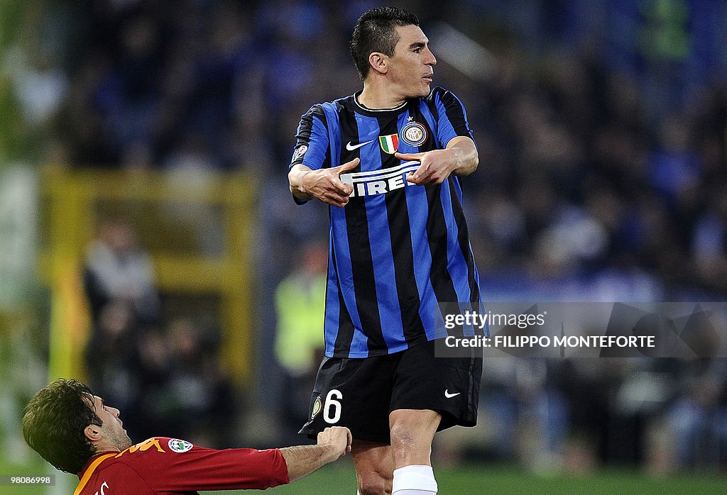Lucio Inter Inter Milan's Brazilian defender Lucio Da Silva Ferreira Lucimar ...