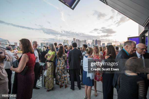 General atmosphere are the ICA Boston Watershed Gala presented by Max Mara on June 21, 2018 in Boston, Massachusetts.