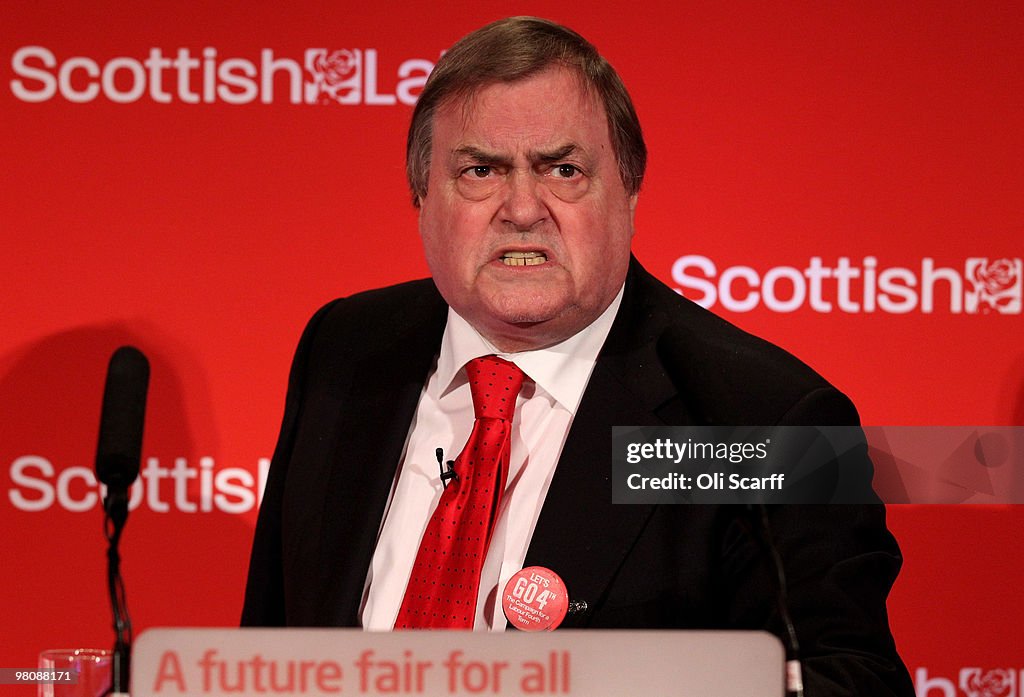 Gordon Brown Addresses The Scottish Labour Conference