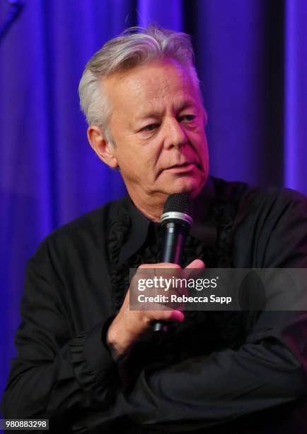 Tommy Emmanuel speaks onstage at An Evening With Tommy Emmanuel at The GRAMMY Museum on June 21, 2018 in Los Angeles, California.