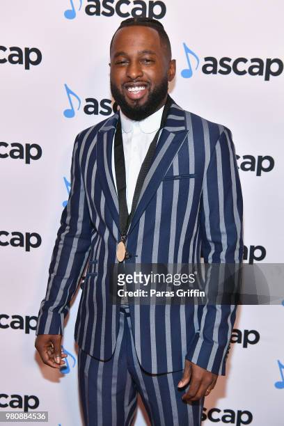 Camper attends the 31st Annual ASCAP Rhythm & Soul Music Awards at the Beverly Wilshire Four Seasons Hotel on June 21, 2018 in Beverly Hills,...