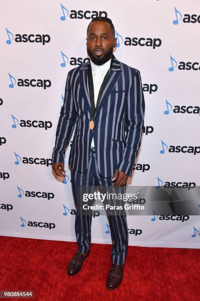 Camper attends the 31st Annual ASCAP Rhythm & Soul Music Awards at the Beverly Wilshire Four Seasons Hotel on June 21, 2018 in Beverly Hills,...