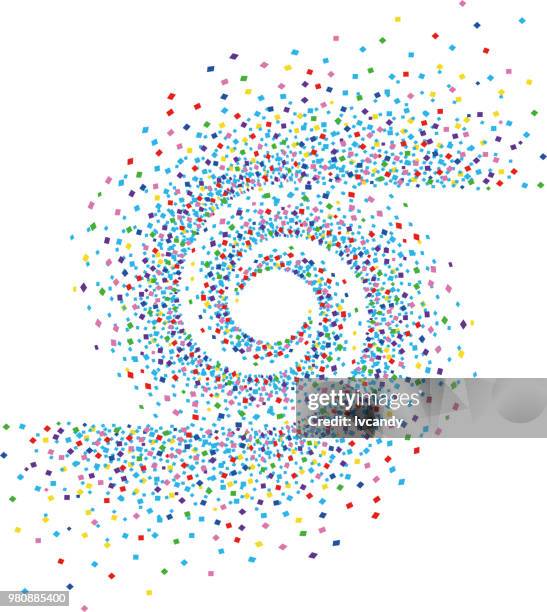 abstract fragments background - data explosion stock illustrations