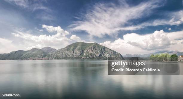 lago d'iseo - iseo stock pictures, royalty-free photos & images