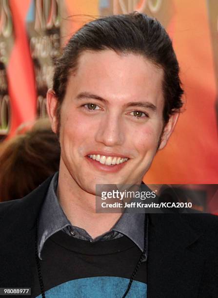 Actor Jackson Rathbone arrives at Nickelodeon's 23rd Annual Kids' Choice Awards held at UCLA's Pauley Pavilion on March 27, 2010 in Los Angeles,...