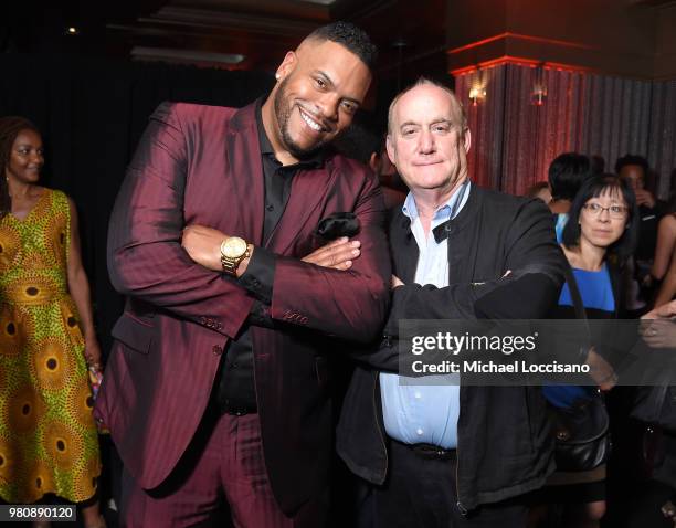 Jeph Loeb and Sean Ringgold attend the Netflix Original Series Marvel's Luke Cage Season 2 New York City Premiere on June 21, 2018 in New York City.