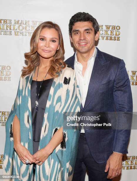 Executive Producers Lola Tillyaeva and Timur Tillyaev at the premiere of THE MAN WHO UNLOCKED THE UNIVERSE on June 21, 2018 in West Hollywood,...