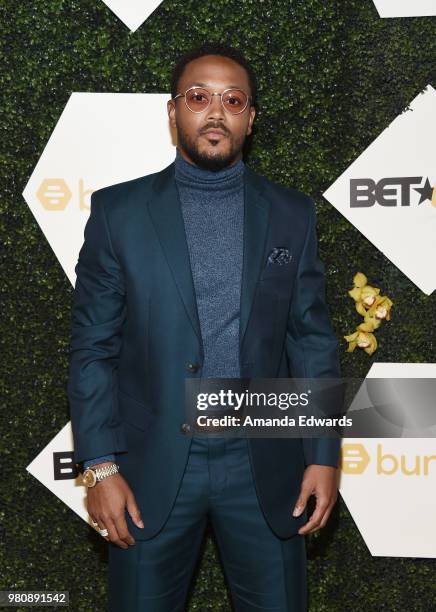 Rapper Romeo Miller arrives at the BET Her Awards Presented By Bumble at The Conga Room at L.A. Live on June 21, 2018 in Los Angeles, California.