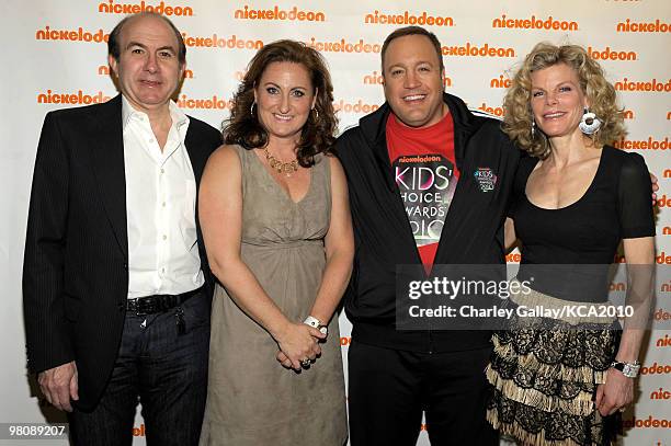 President and Chief Executive Officer, Viacom Philippe Dauman, President, Nickelodeon\MTVN Kids and Family Group Cyma Zarghami, host Kevin James and...