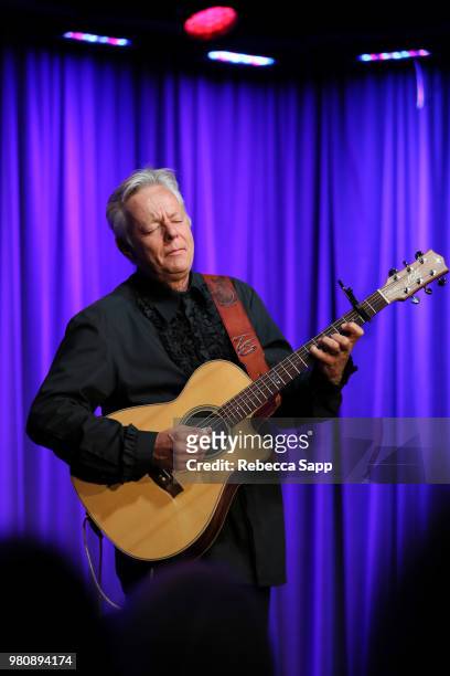 Tommy Emmanuel performs at An Evening With Tommy Emmanuel at The GRAMMY Museum on June 21, 2018 in Los Angeles, California.